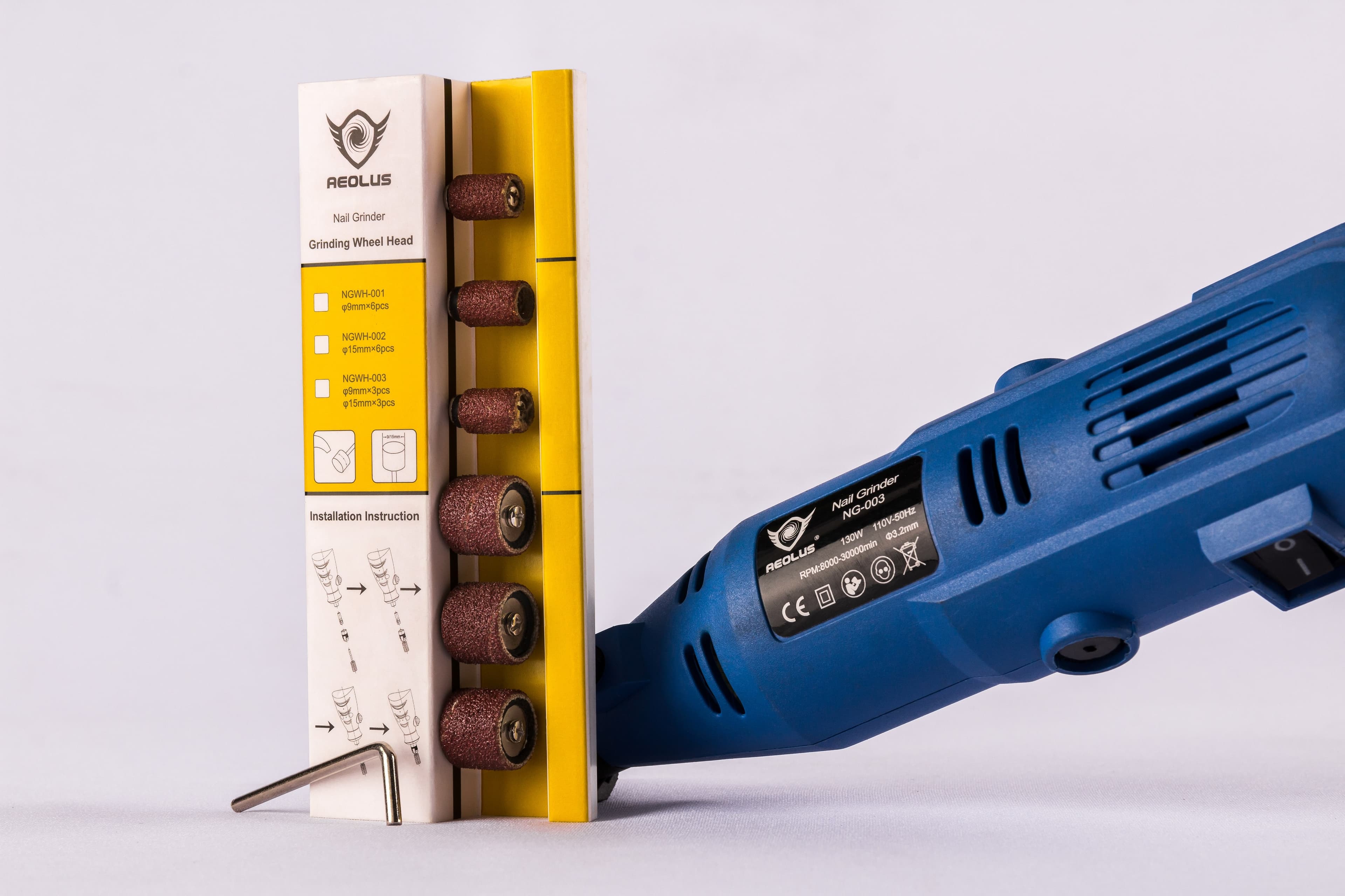 Limador para uñas eléctrico
