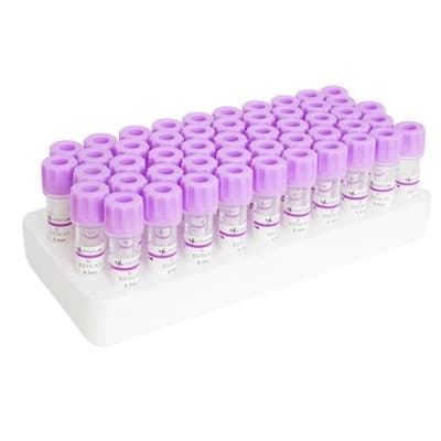 Tubos con EDTA Minicollete Paquete con 100 unidades 1 ml