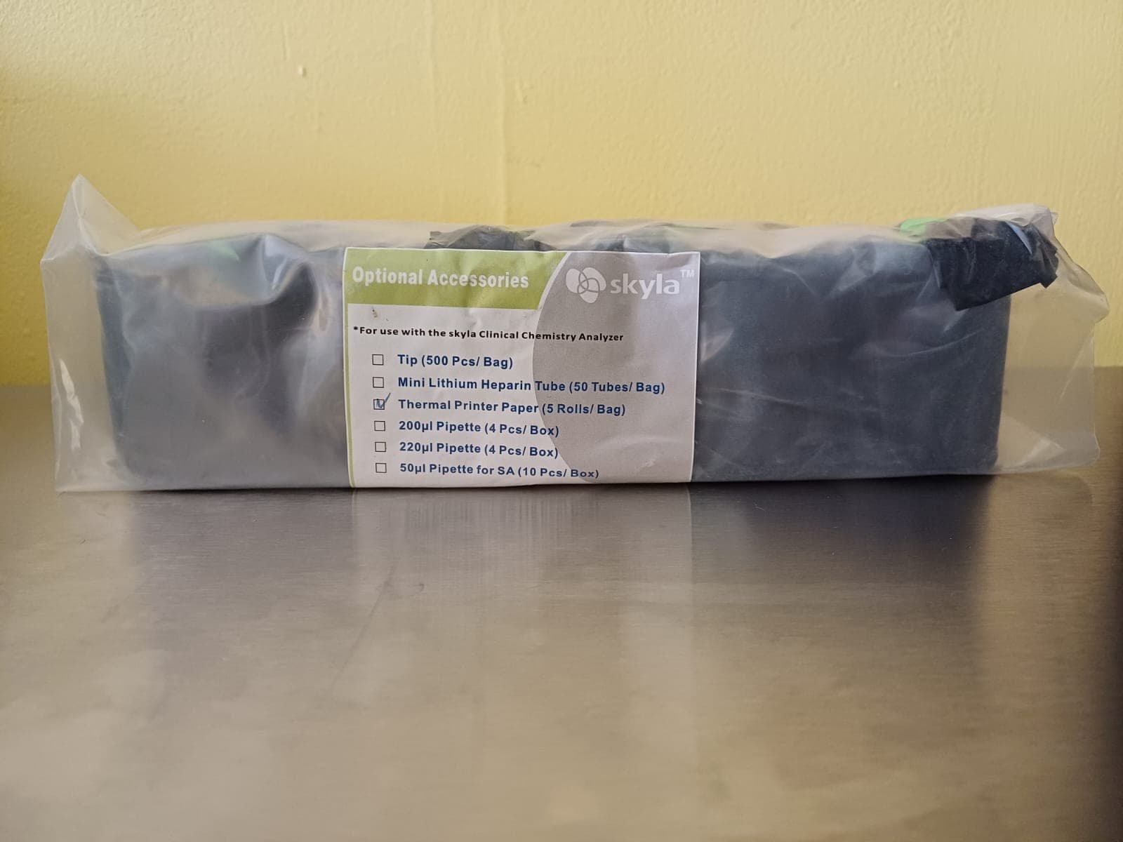 Papel para impresión, paquete con 5 rollos