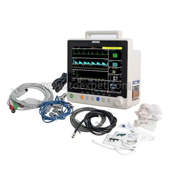 Monitor veterinario multiparámetro TX-VM-12