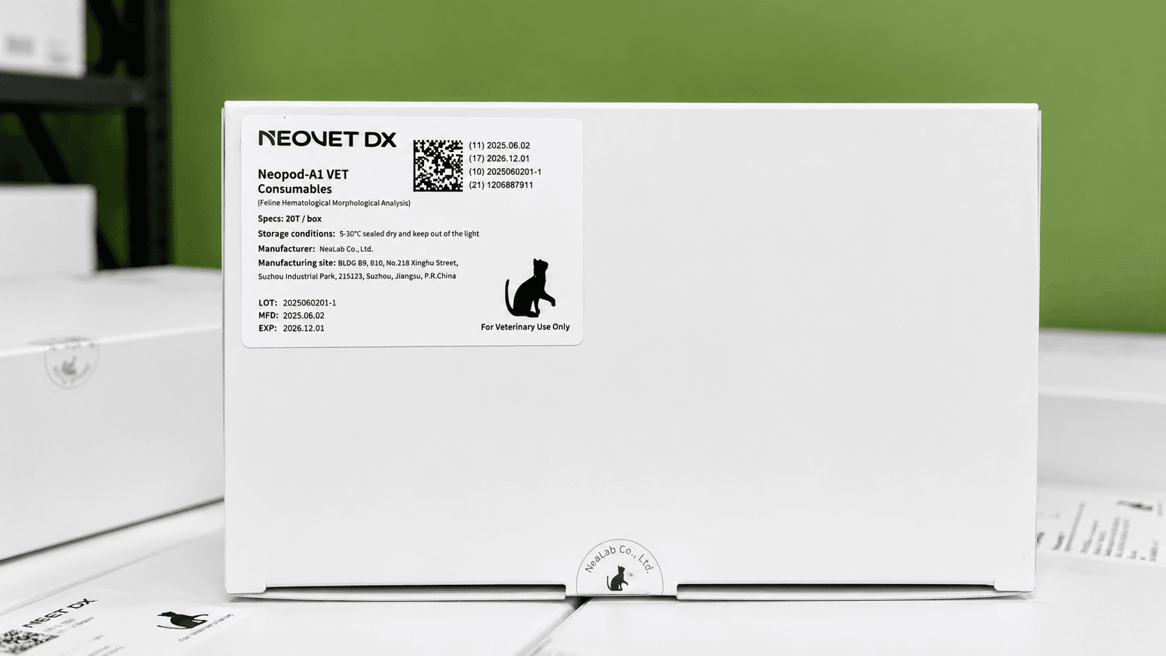 Neopod-AI Felino Hematología caja con 20 test