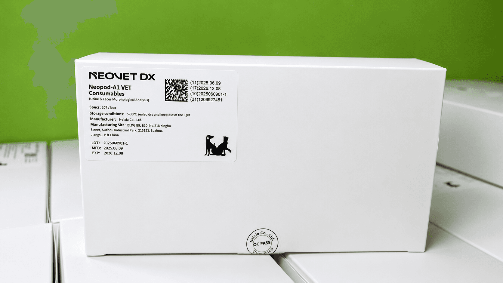 Neopod-AI Heces y Orina caja con 20 test