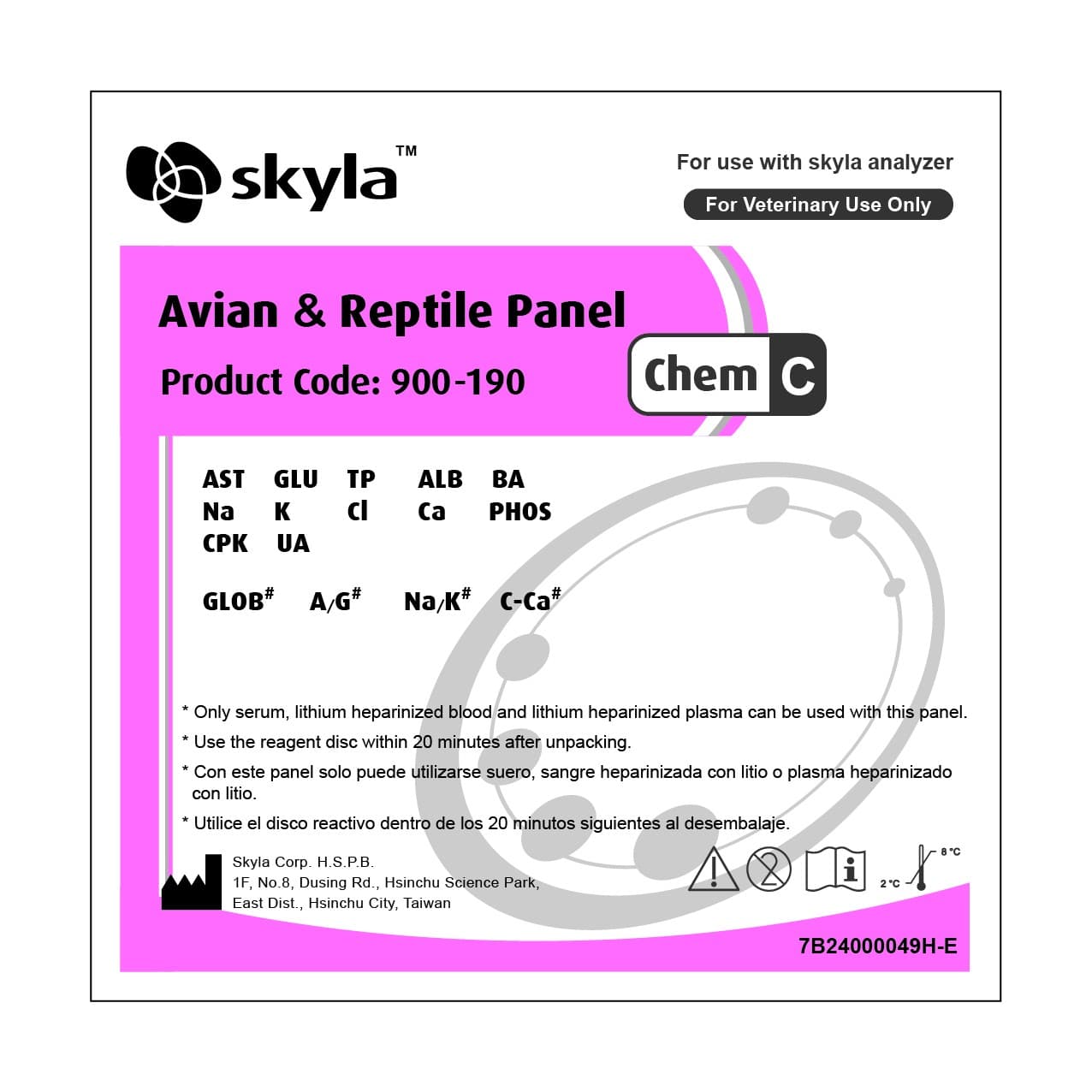 Panel Aves y Reptiles