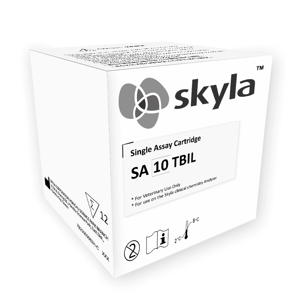 Simple TBILL Caja con 12 Test